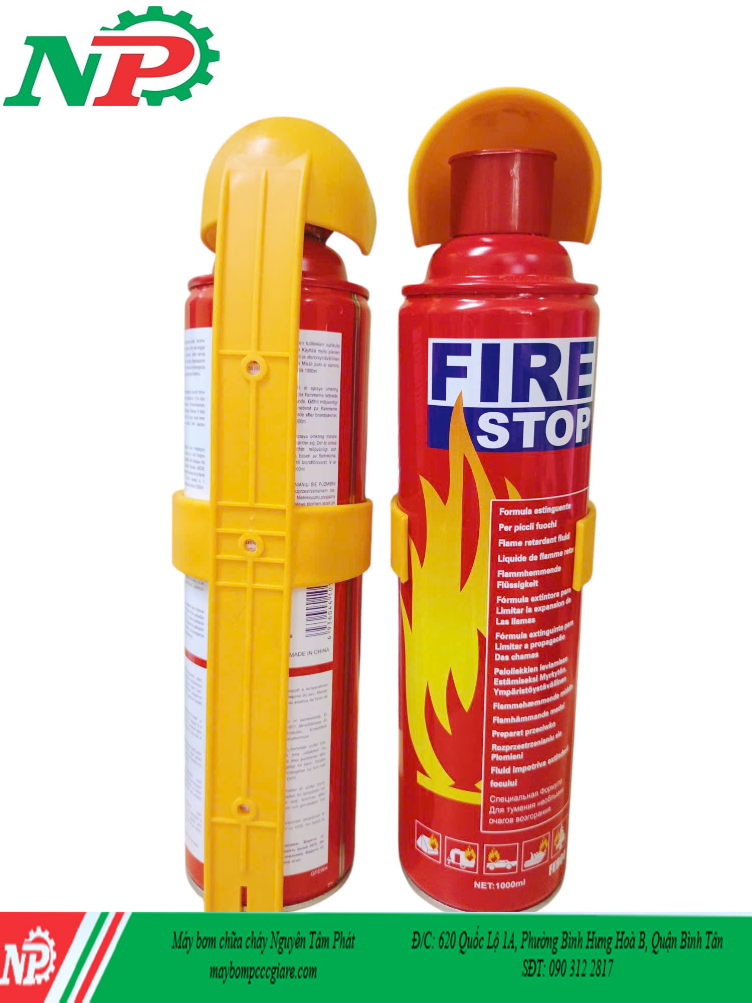 Bình chữa cháy mini 1000ml