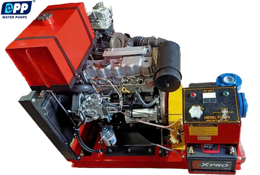 Máy bơm chữa cháy động cơ diesel 15hp