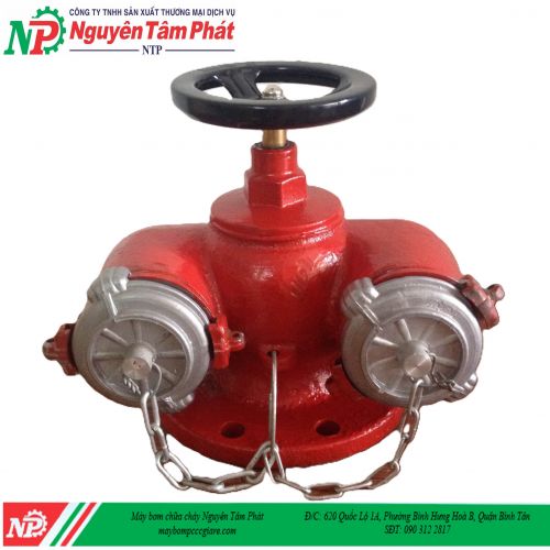 Họng tiếp nước đôi PCCC