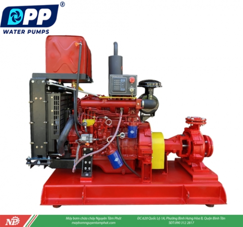 Máy bơm chữa cháy diesel DPP 60Hp